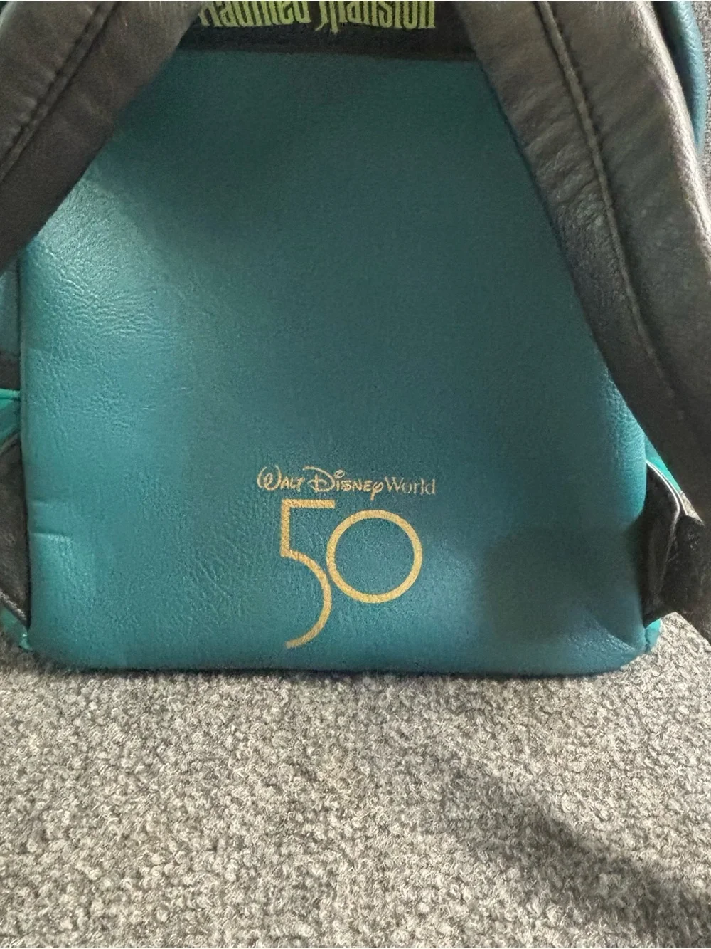 Disney 50th Anniversary haunted mansion Mickey Ears Mini Backpack